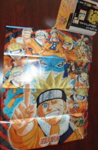 poster naruto collector 1