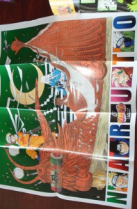 poster naruto collector 2 verso