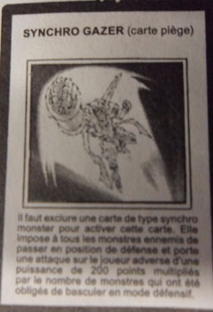 Carte Yu-Gi-Oh! 5 D's synchro gazer