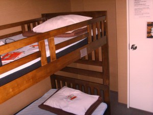 notre chambre au Anne Hostel