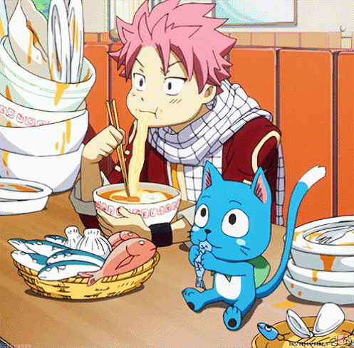 natsu eats