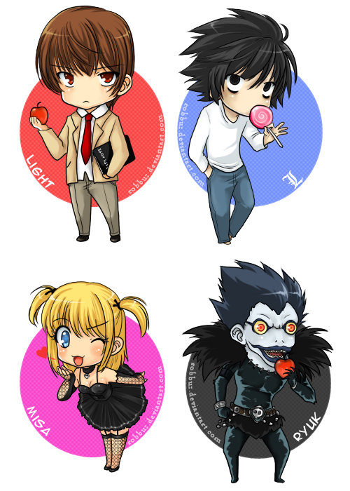 death_note_chibis__set_1__by_robbuz
